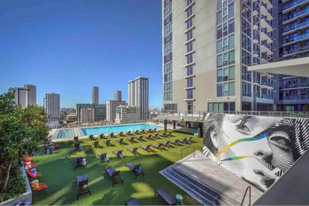 Vibrant Studio Downtown Miami Appartement Buitenkant foto