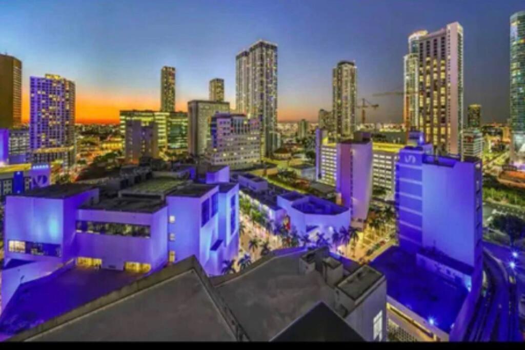 Vibrant Studio Downtown Miami Appartement Buitenkant foto
