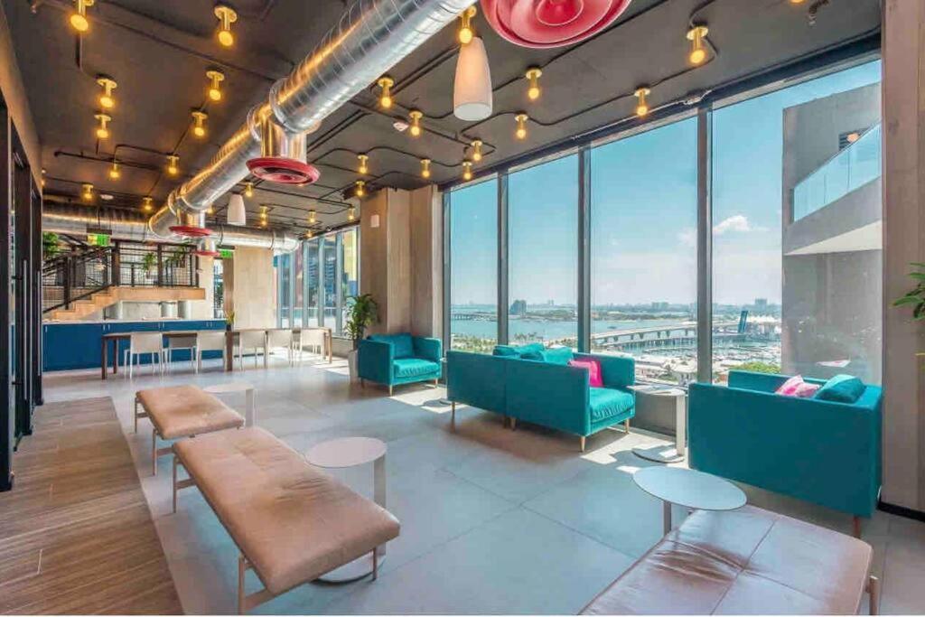 Vibrant Studio Downtown Miami Appartement Buitenkant foto